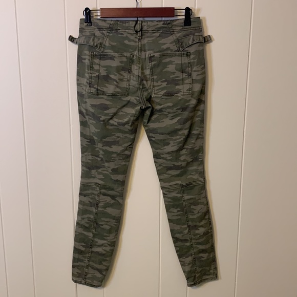 Anthropologie HEI HEI Camouflage Camo Pants Skinny Size 25 - Picture 6 of 11